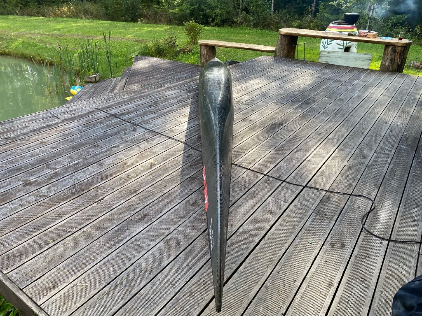 WK 595 Marathon used — deck top view
